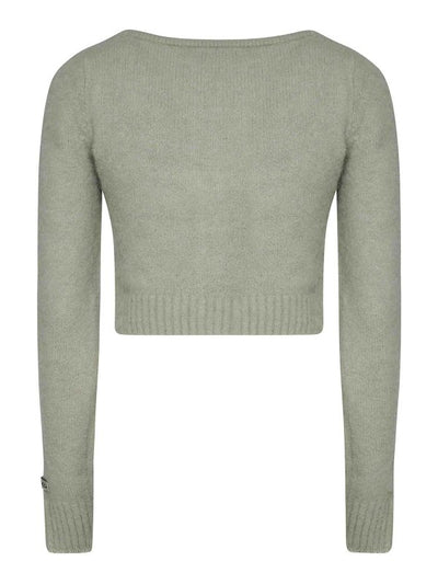 Maglia Colorpoint Con Ampio Scollo Rotondo