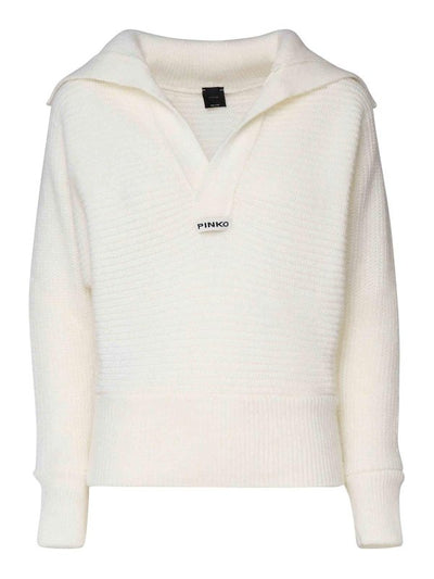 Maglione In Lana Con Racchette Da Neve