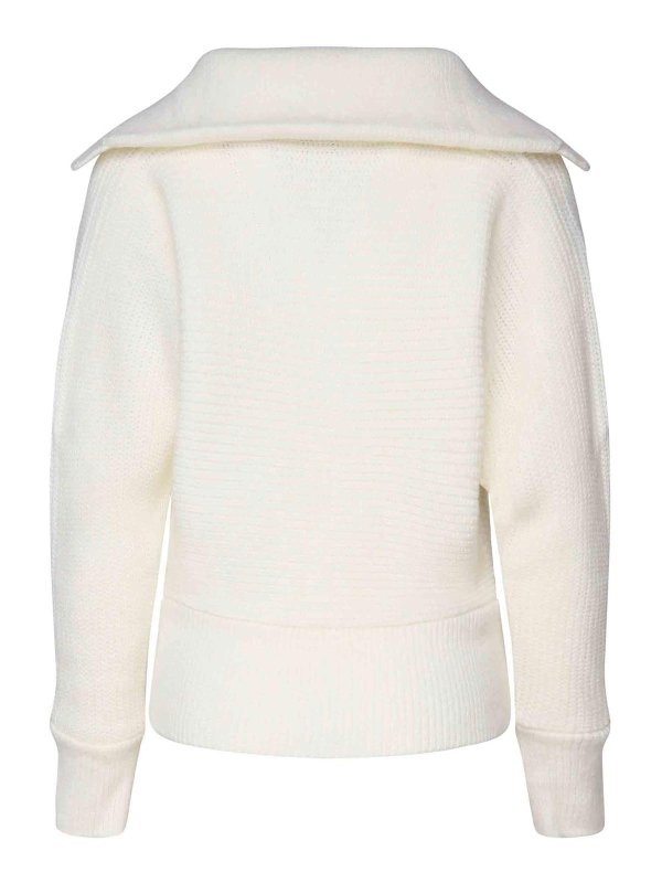Maglione In Lana Con Racchette Da Neve