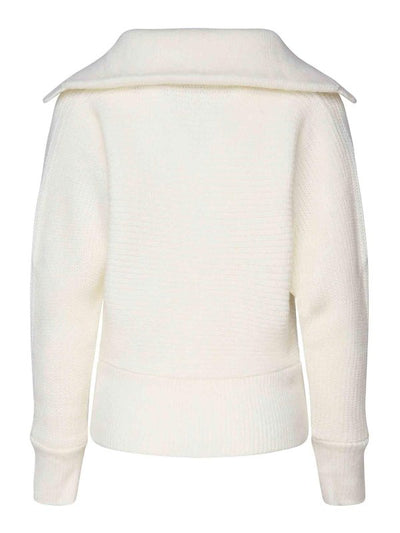 Maglione In Lana Con Racchette Da Neve