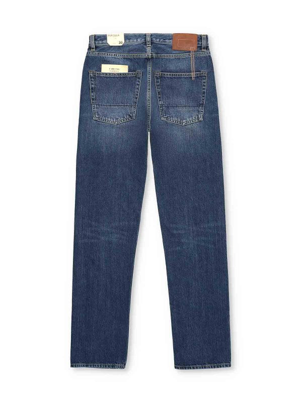 Pantaloni In Denim Cinque Tasche