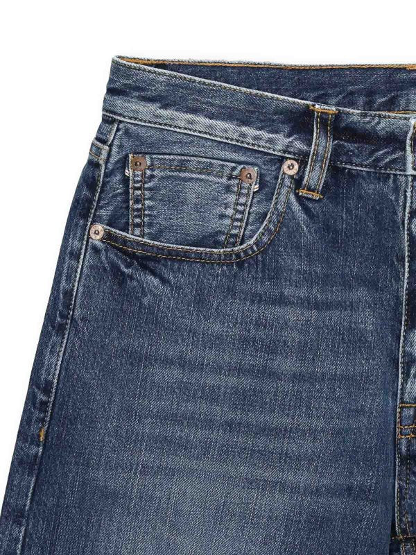 Pantaloni In Denim Cinque Tasche