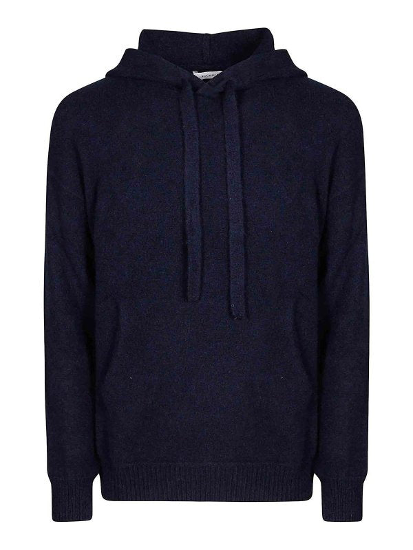 Felpa Con Cappuccio In Morbido Cashmere