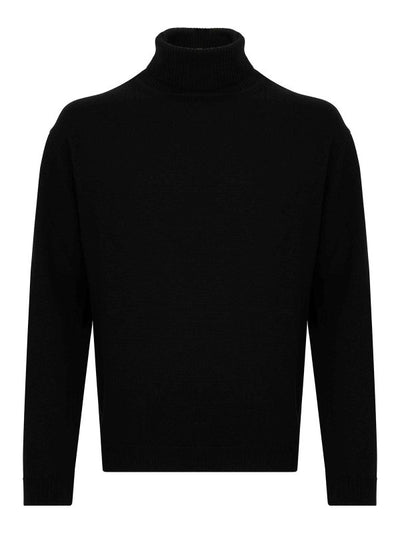 Maglione In Lana A Collo Alto