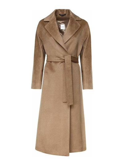 Cappotto In Panno Di Lana Garzata