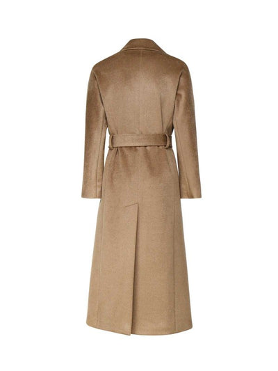 Cappotto In Panno Di Lana Garzata