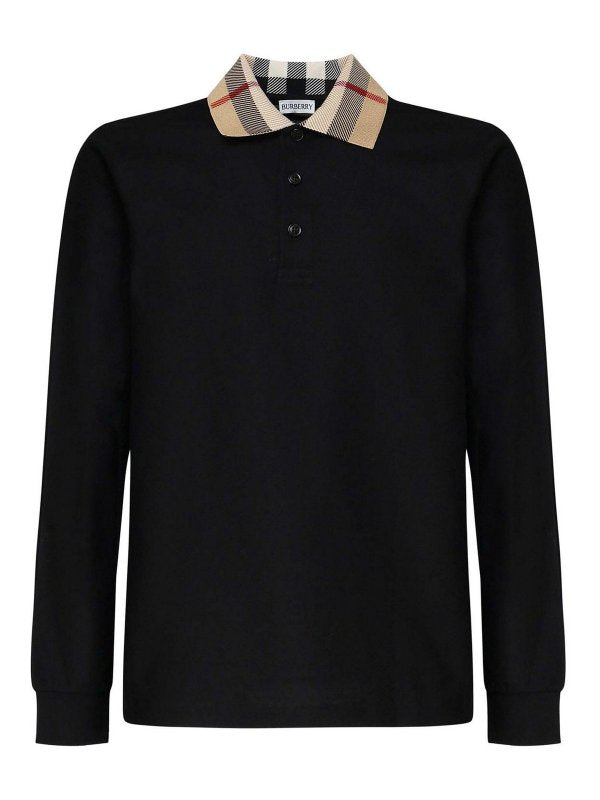 Maglione Con Colletto A Quadri