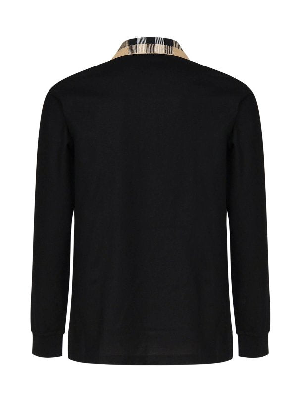 Maglione Con Colletto A Quadri