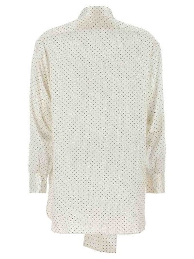 Spilla A Fiori Per Camicia A Pois