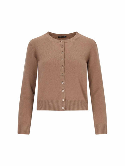 Cardigan Crop Con Maglia