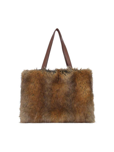 Borsa Tote In Pelliccia Faux