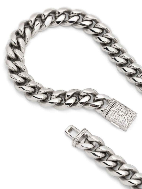 Collana Cubana Bianca