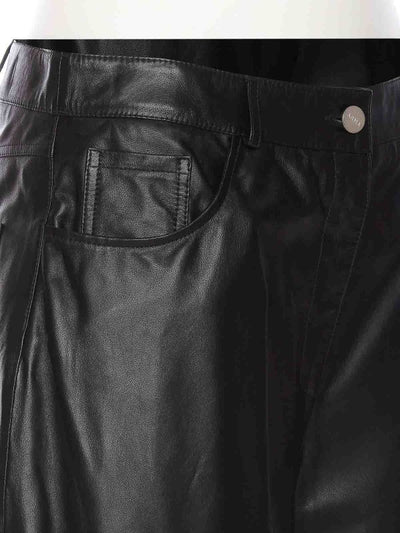 Pantaloni In Pelle Nera Catania