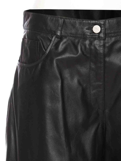 Pantaloni In Pelle Nera Catania