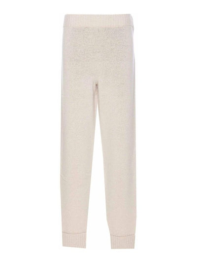 Pantaloni In Misto Lana E Lurex