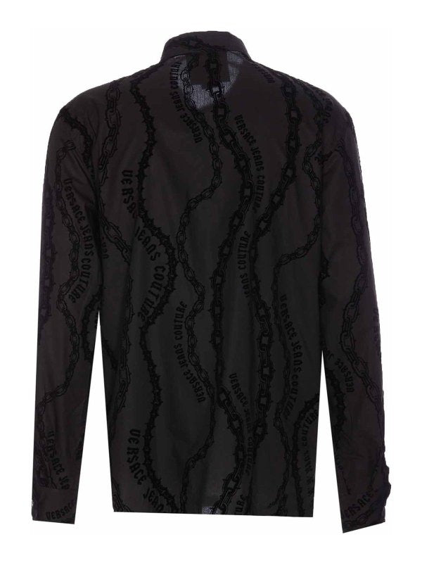 Camicia Nera Alta Moda
