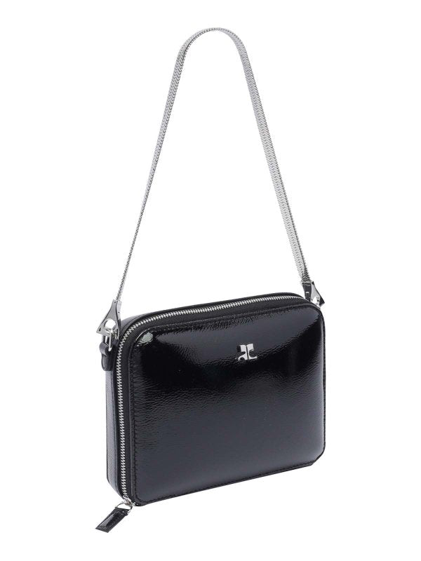 Borsa Nuvola Con Catena A Specchio