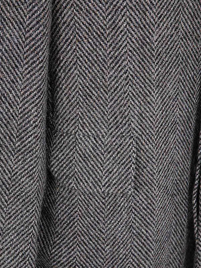 Cappotto In Tweed Di Lana Lama Shetland