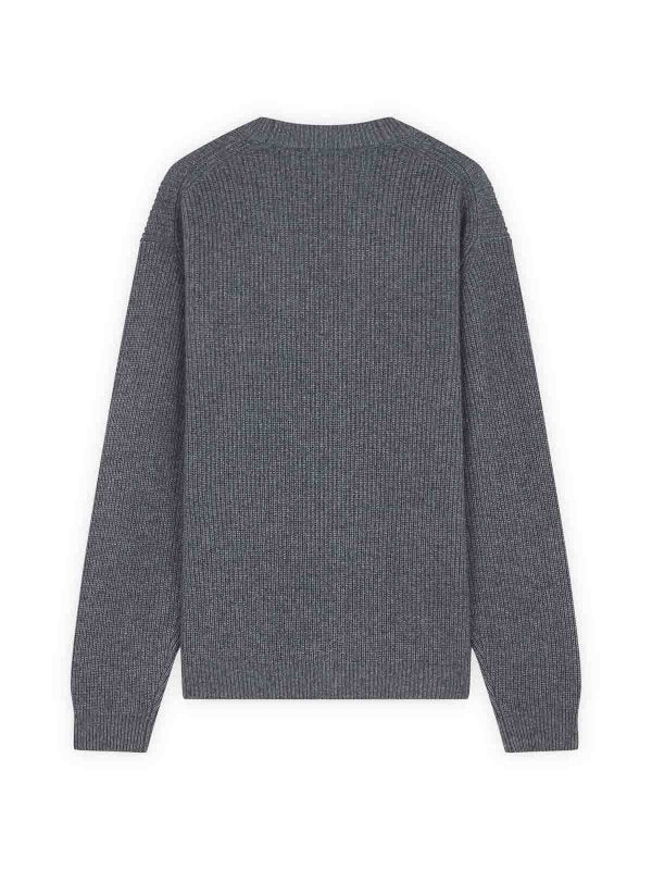 Cardigan A Coste Comfort Con Toppa