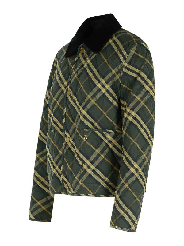 Giacca In Cotone Verde