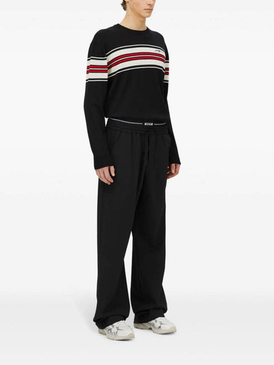 Maglione A Righe Sul Petto