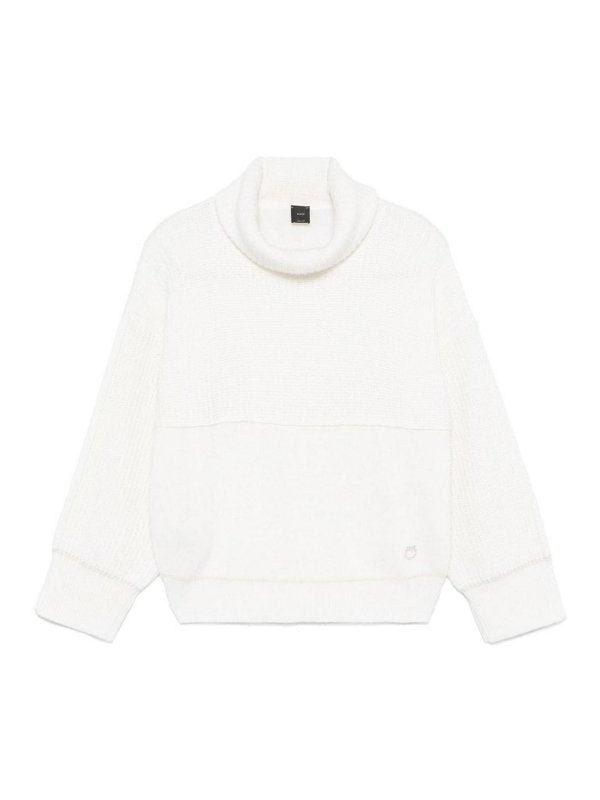 Maglione Con Logo Ricamato