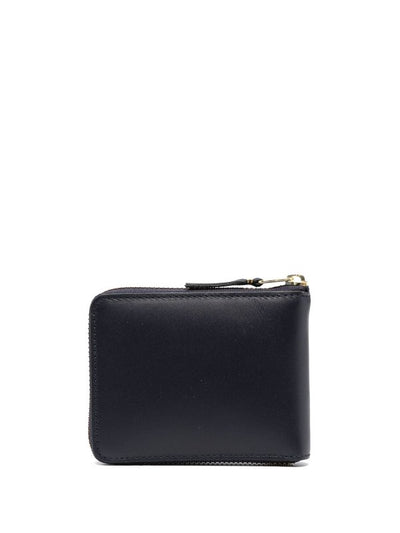 Portafoglio Classic Leather Blu Navy