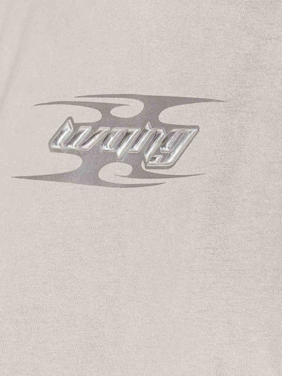 T-shirt Con Logo Blade In Rilievo