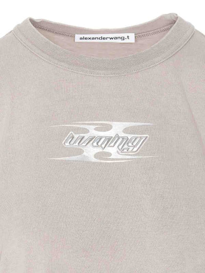 T-shirt Con Logo Blade In Rilievo