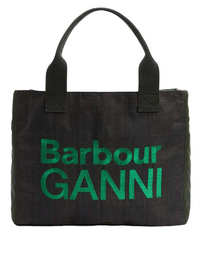 Borsa Tote In Cotone Cerato X Ganni