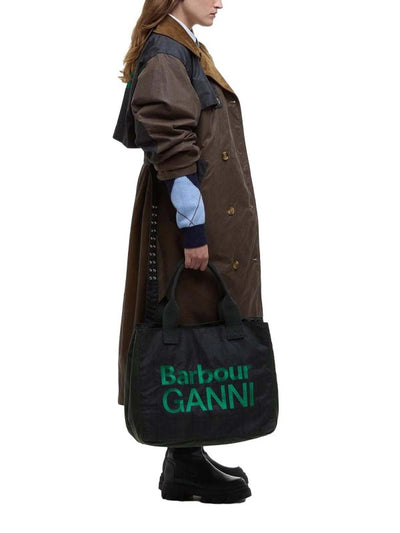 Borsa Tote In Cotone Cerato X Ganni