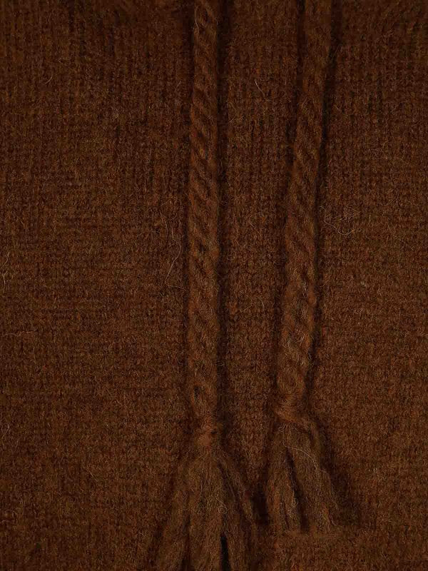 Maglia Cappuccio Mouline
