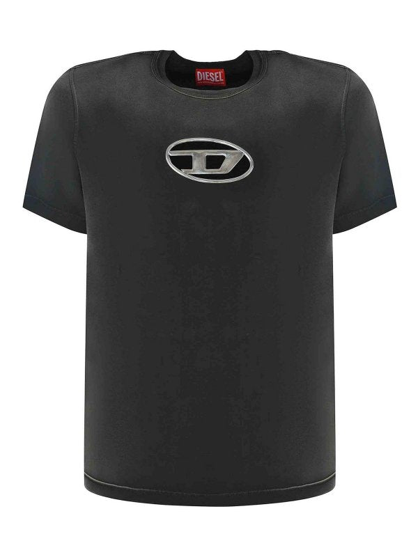 T-shirt Realizzata In Jersey Di Cotone
