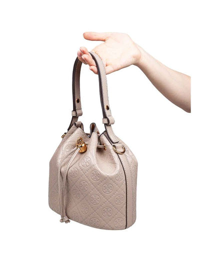 Borsa Secchiello In Pelle Monogram