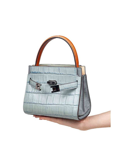Borsa Lee Mini In Pelle Stampa Cocco