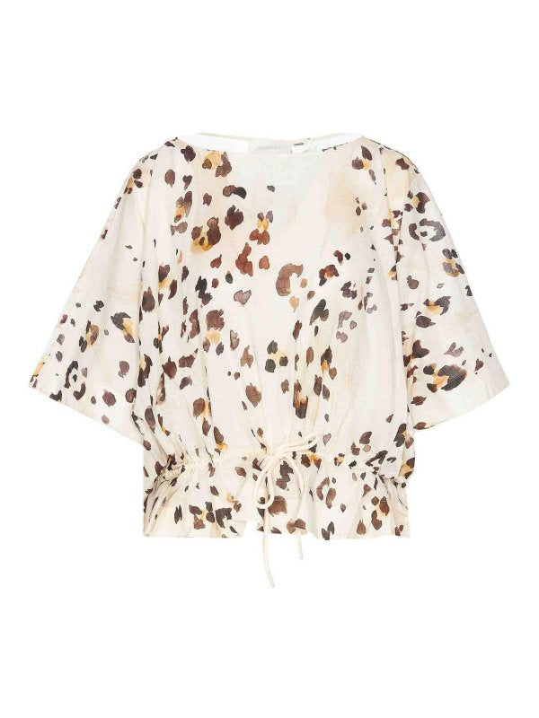 Top In Vita Con Disegno In Acacia