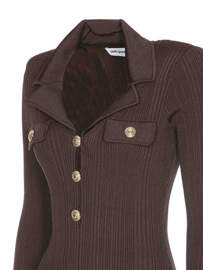 Vestito  Midi In Maglia