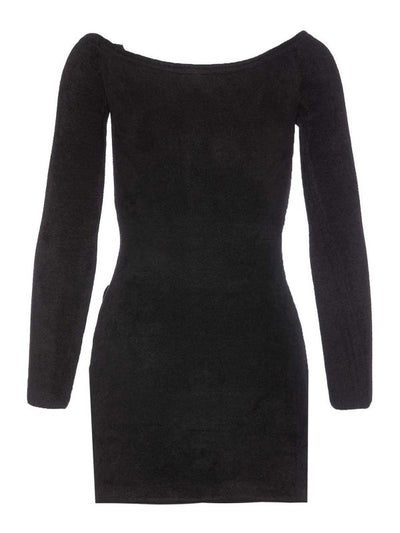 Minivestito  In Maglia Di Ciniglia