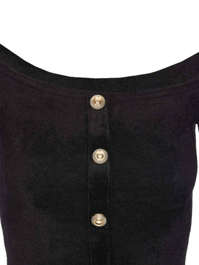 Minivestito  In Maglia Di Ciniglia