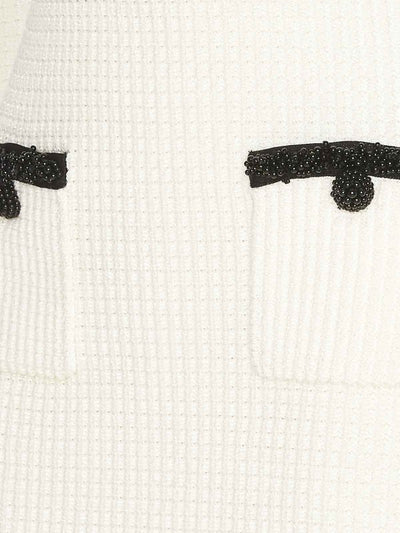 Vestito  In Maglia Di Perle