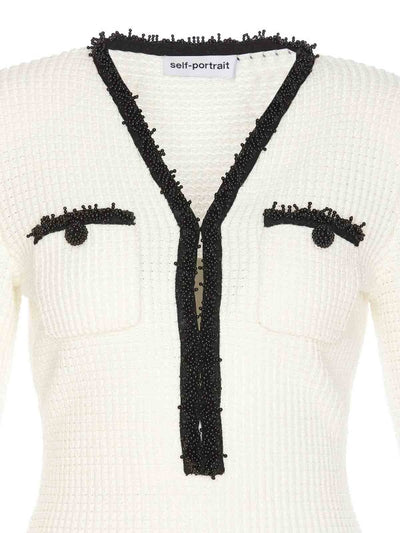 Vestito  In Maglia Di Perle