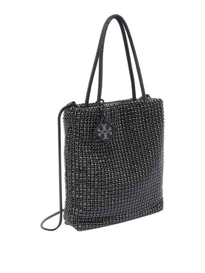 Mini Borsa Tote In Cristallo