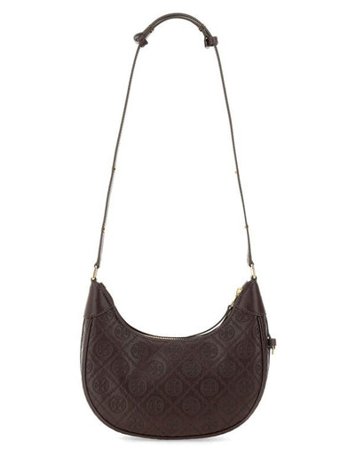 Borsa A Mezzaluna Con Monogramma T