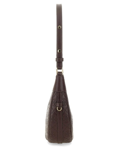 Borsa A Mezzaluna Con Monogramma T