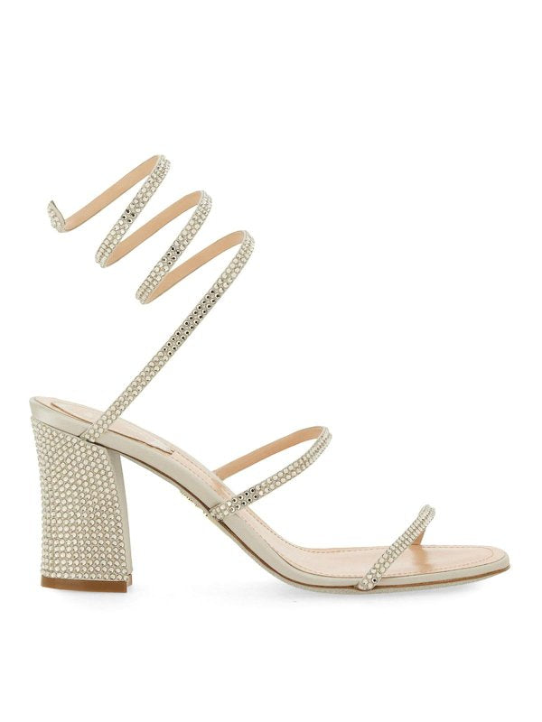 Sandalo Con Strass