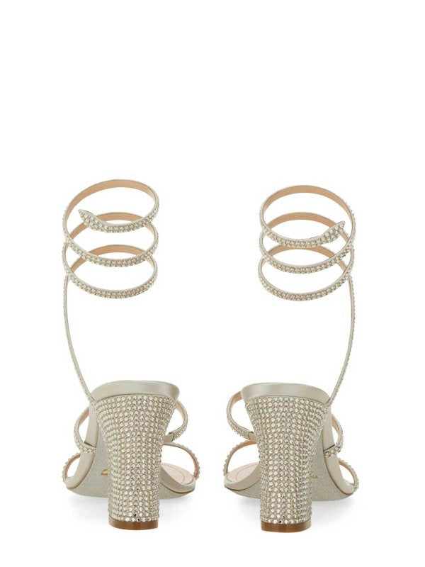 Sandalo Con Strass