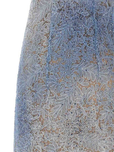 Abito Con Corsetto In Pizzo