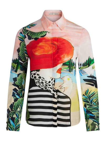 Top Con Abbottonatura Willa