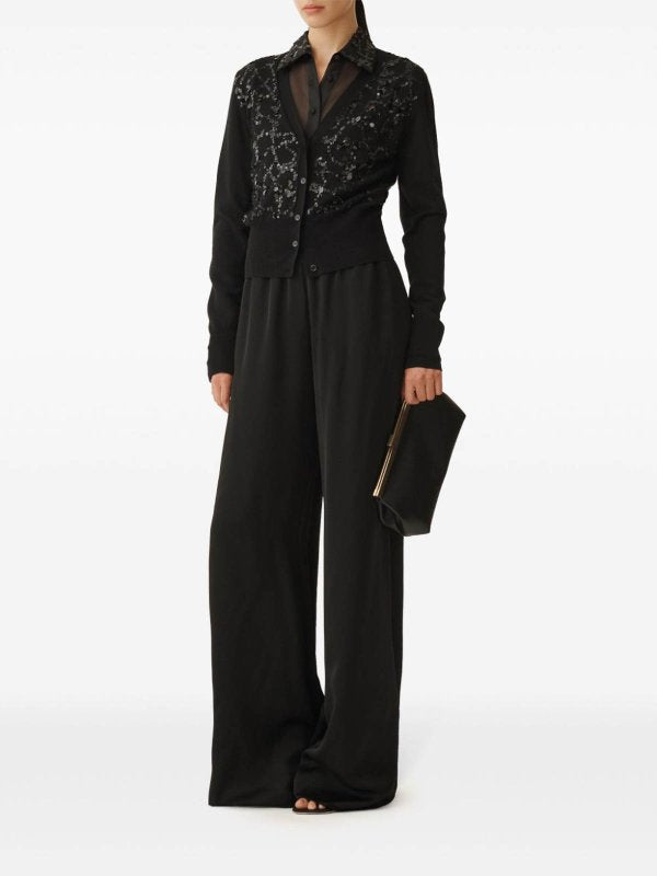 Pantaloni Con Elastico In Vita
