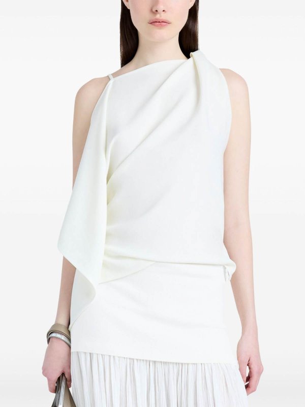 Alyssa Top In Matte Double Crepe